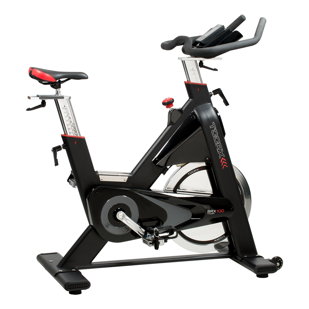 SPIN BIKE TOORX SRX-100 con ricevitore wireless e fascia cardio inclusa VOLANO Kg.26