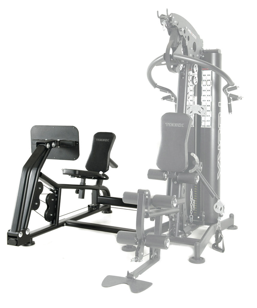 TOORX STAZIONE MULTIFUNZIONE MSX-3000 pacco pesi acciaio 90 kg con doppio cavo libero