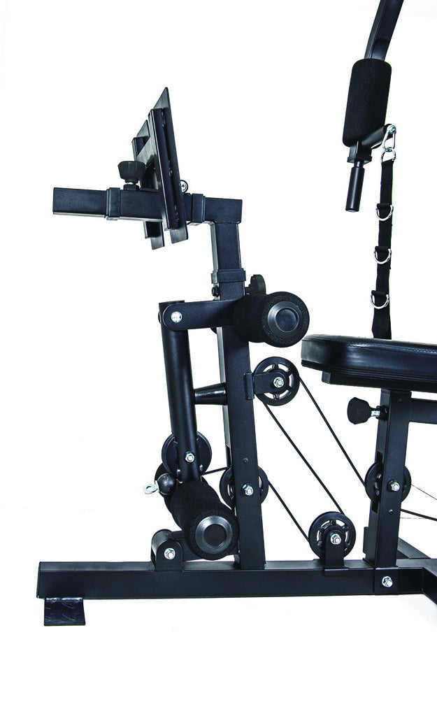 TOORX STAZIONE MULTIFUNZIONE MSX-50 pacco pesi 70 kg e pressa gambe regolabile